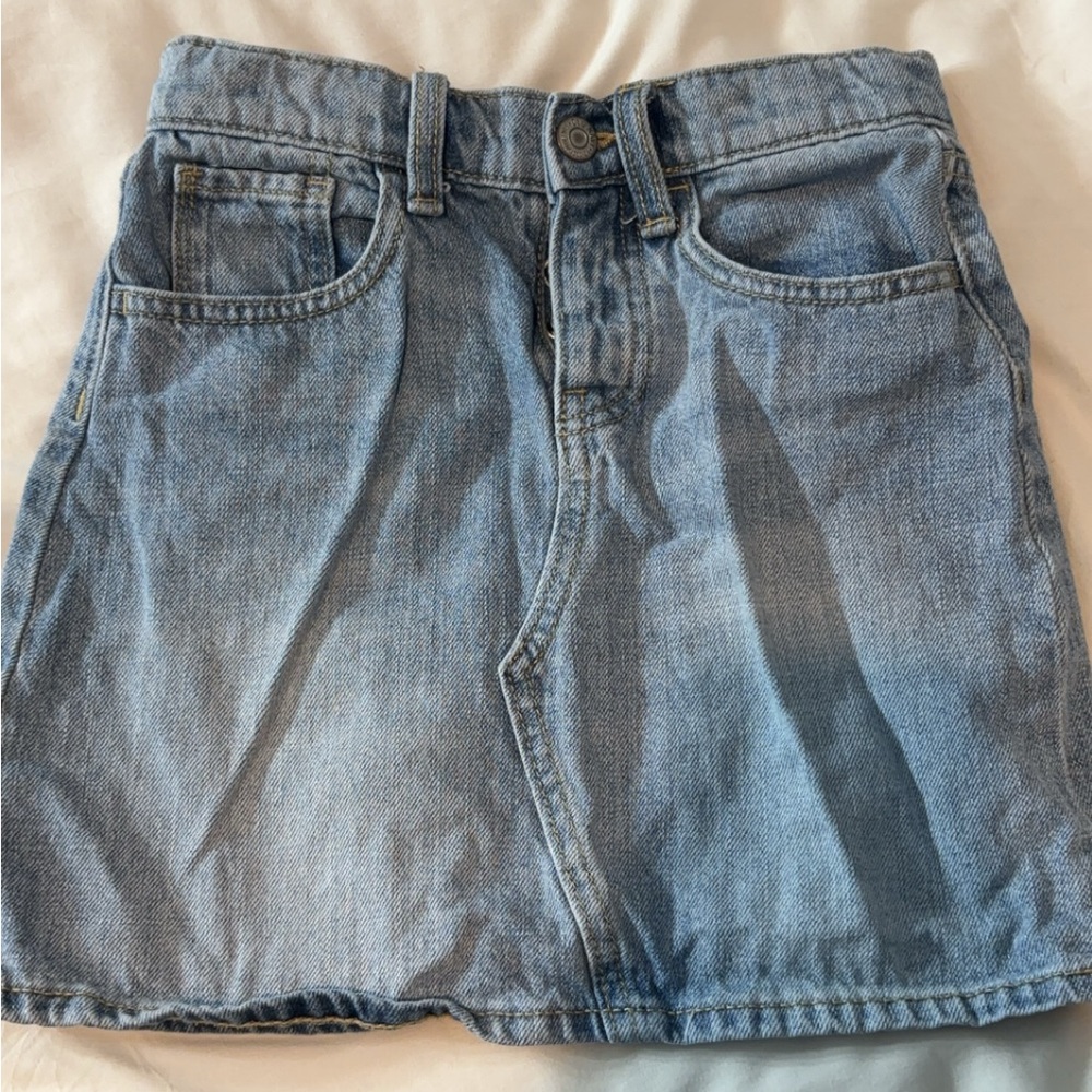 Stylish Blue Denim Skirt